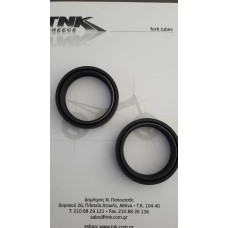 Fork  oil seal 43-55,1-9,5 / 10,5  by  ΝΟΚ, double sided springs ,suitable for Upside down (One piece)